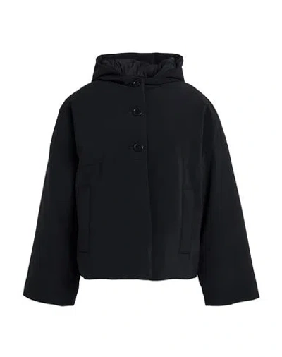 Aspesi Woman Jacket Black Size M Polyester, Polyurethane