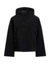 Aspesi Woman Jacket Black Size M Polyester, Polyurethane In Black