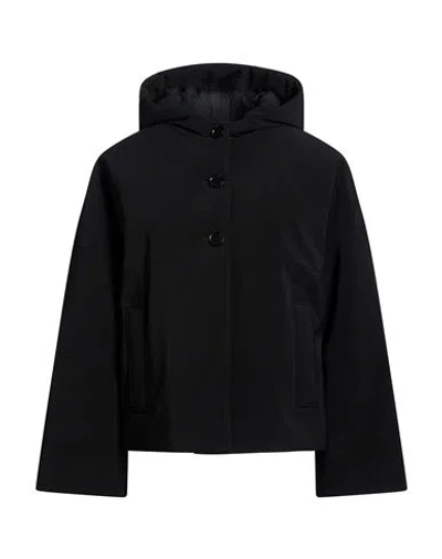 Aspesi Woman Jacket Black Size M Polyester, Polyurethane