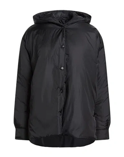 Aspesi Woman Jacket Black Size S Polyamide