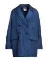 Aspesi Woman Jacket Blue Size Xl Polyamide