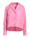 Aspesi Woman Jacket Fuchsia Size Xl Polyamide In Pink