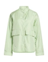 Aspesi Woman Jacket Light Green Size M Polyamide In Green