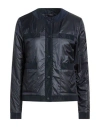 Aspesi Woman Jacket Navy Size S Polyester In Blue