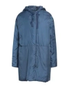 Aspesi Woman Jacket Slate Blue Size M Polyamide In Blue