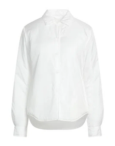 Aspesi Woman Jacket White Size S Polyamide