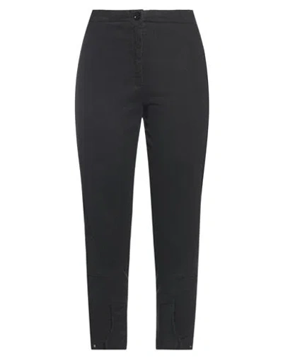 Aspesi Woman Pants Midnight Blue Size 6 Cotton