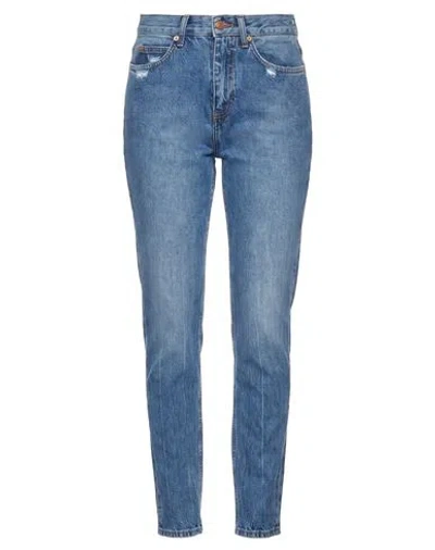 Aspesi Woman Jeans Blue Size 28 Cotton