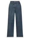 Aspesi Woman Jeans Blue Size 29 Cotton In Blue