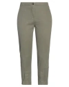 Aspesi Woman Jeans Military Green Size 8 Lyocell, Cotton, Elastane