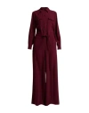 Aspesi Woman Jumpsuit Burgundy Size 8 Polyester In Red