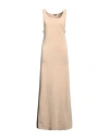 Aspesi Woman Maxi Dress Beige Size L Cotton