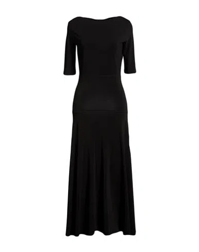 Aspesi Woman Maxi Dress Black Size S Viscose, Elastane