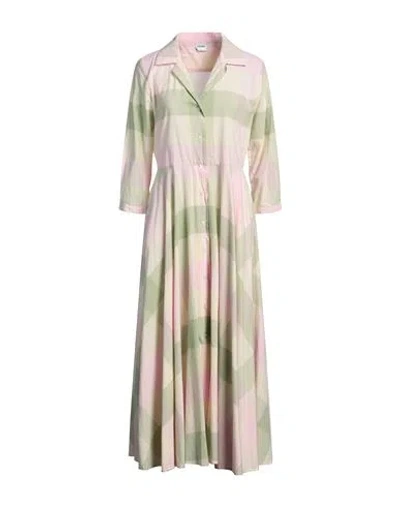 Aspesi Woman Maxi Dress Light Pink Size 4 Cotton