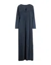 Aspesi Long Dresses In Midnight Blue