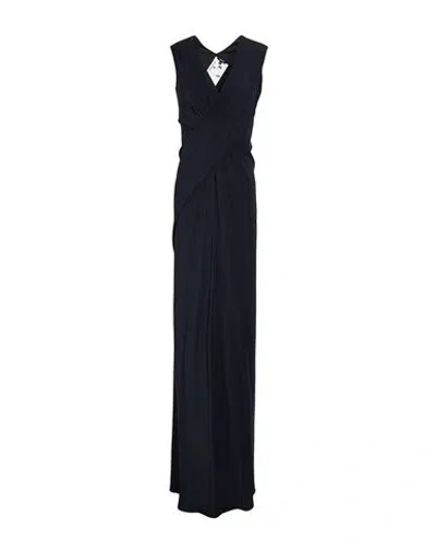 Aspesi Woman Maxi Dress Navy Size 4 Silk