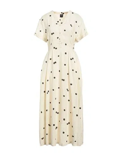 Aspesi Woman Maxi Dress Off White Size 4 Linen