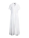 Aspesi Midi Dresses In White