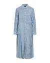 Aspesi Midi Dresses In Blue