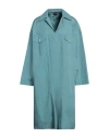 Aspesi Woman Midi Dress Deep Teal Size 8 Cotton In Green