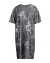 Aspesi Woman Midi Dress Grey Size 6 Viscose, Acetate In Grey