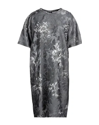 Aspesi Woman Midi Dress Grey Size 6 Viscose, Acetate