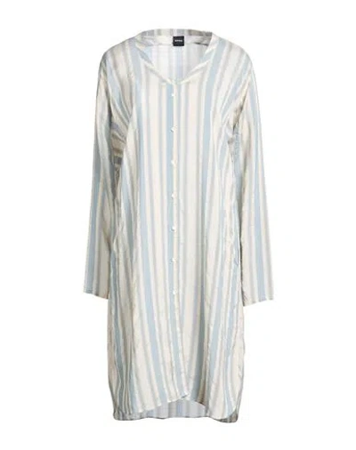 Aspesi Woman Midi Dress Light Blue Size 4 Viscose, Silk