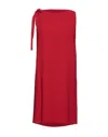 Aspesi Midi Dresses In Red