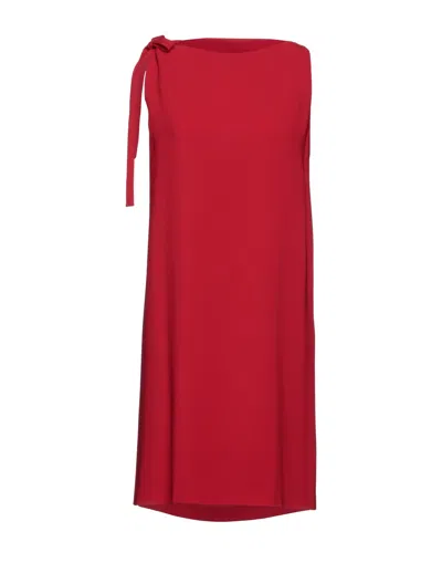 Aspesi Midi Dresses In Red