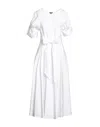 Aspesi Midi Dresses In White