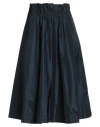 Aspesi Woman Midi Skirt Midnight Blue Size S Polyester