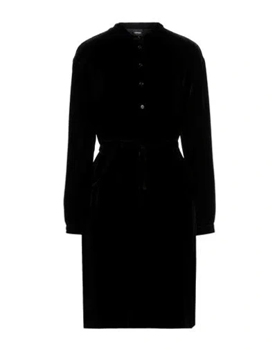 Aspesi Woman Mini Dress Black Size 6 Viscose, Silk
