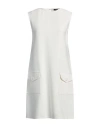 Aspesi Woman Mini Dress White Size 8 Viscose, Elastane In White