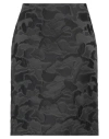 Aspesi Woman Mini Skirt Black Size 6 Polyester, Polyamide, Elastane In Black