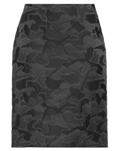Aspesi Woman Mini Skirt Black Size 6 Polyester, Polyamide, Elastane