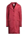 Aspesi Woman Overcoat & Trench Coat Burgundy Size Xl Polyamide In Red