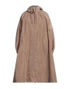 Aspesi Woman Overcoat & Trench Coat Camel Size S Polyester In Beige