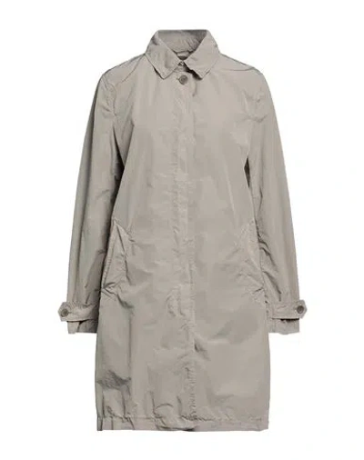 Aspesi Woman Overcoat & Trench Coat Grey Size Xl Polyester, Polyamide