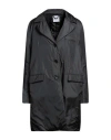 Aspesi Woman Overcoat & Trench Coat Lead Size Xl Polyamide In Black