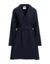 Aspesi Woman Overcoat & Trench Coat Midnight Blue Size Xs Polyester, Polyamide