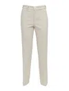 Aspesi Belt Loop Casual Pants In Neutral