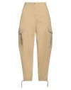 Aspesi Woman Pants Beige Size 2 Cotton