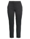 Aspesi Woman Pants Black Size 4 Cotton, Elastane