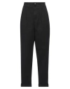 Aspesi Woman Pants Black Size 4 Cotton, Elastane