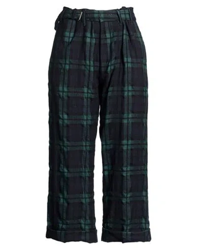 Aspesi Woman Pants Black Size Xs Wool, Cotton In Multi