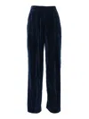 Aspesi Woman Pants Light Blue Size 8 Polyester In Blue