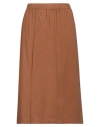Aspesi Woman Pants Brown Size 8 Cotton In Brown