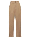 Aspesi Pleat-detail Straight-leg Trousers In Brown