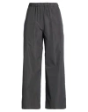 Aspesi Woman Pants Charcoal Size 4 Cotton In Gray