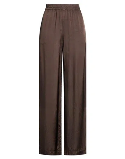 Aspesi Woman Pants Chocolate Brown Size 6 Viscose
